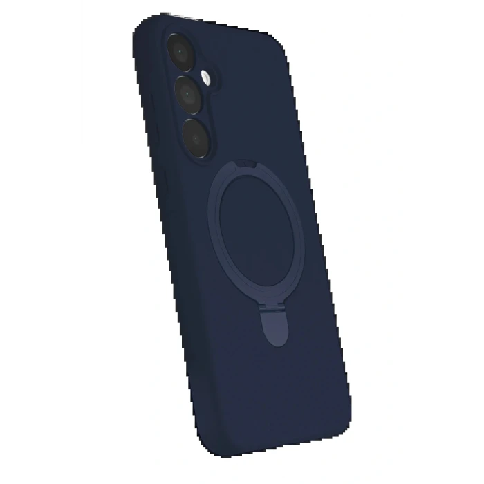 Samsung Galaxy A16 5G Regal Magsafe Standlı Kapak - Lacivert