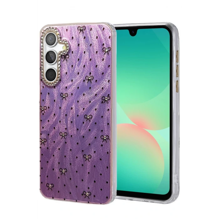 Samsung Galaxy A26 Kılıf Blade Aynalı Desenli Kapak - Desen 2