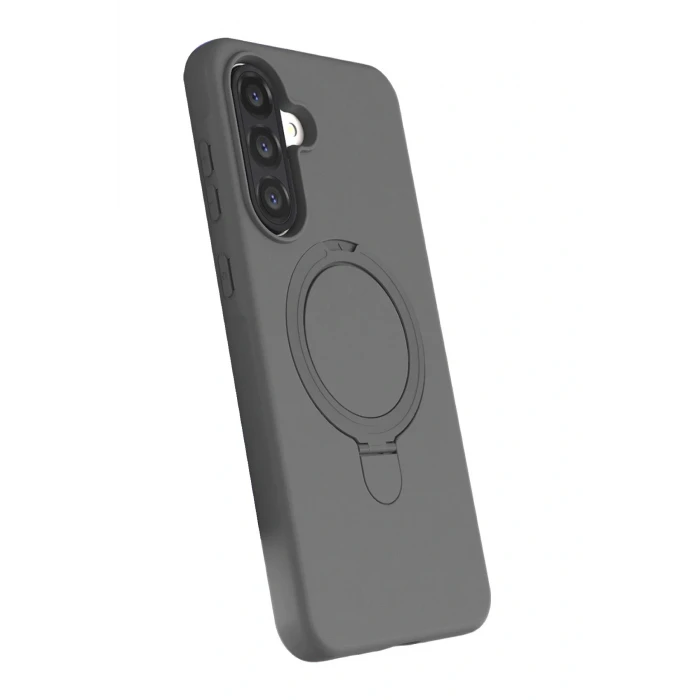Samsung Galaxy A26 Regal Magsafe Standlı Kapak - Titan Gri