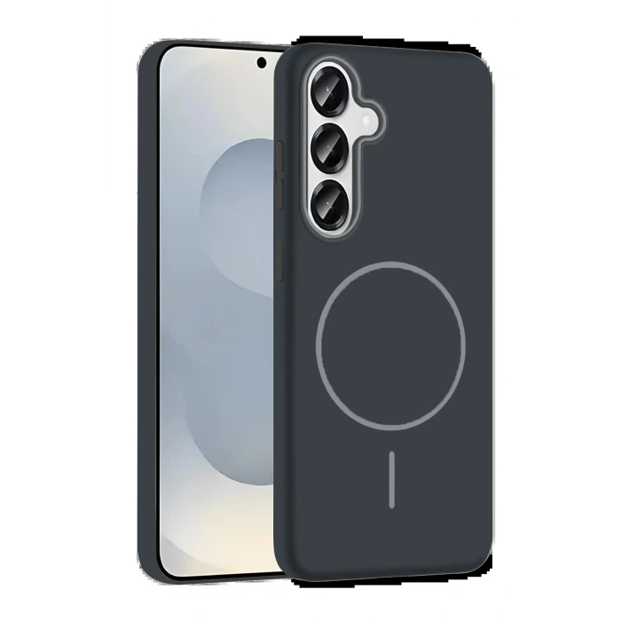 Samsung Galaxy S23 FE Broş Magsafe Kapak - Füme