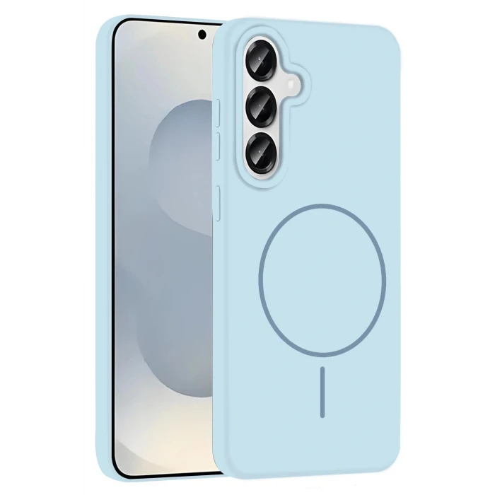 Samsung Galaxy S23 FE Kılıf Jully Magsafe Kapak - Mavi