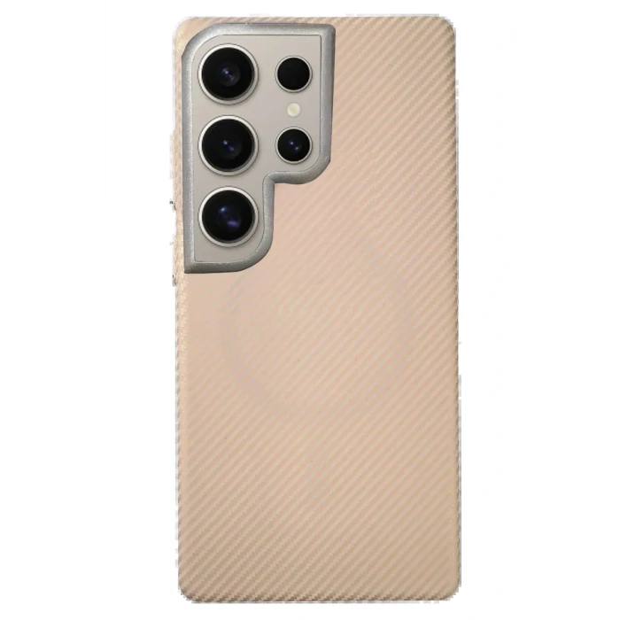 Samsung Galaxy S23 Ultra Besa Magsafe Kapak - Desert