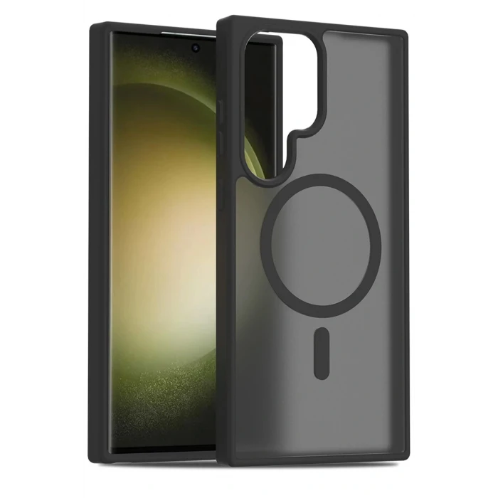 Samsung Galaxy S23 Ultra Jota Magsafe Kapak - Siyah