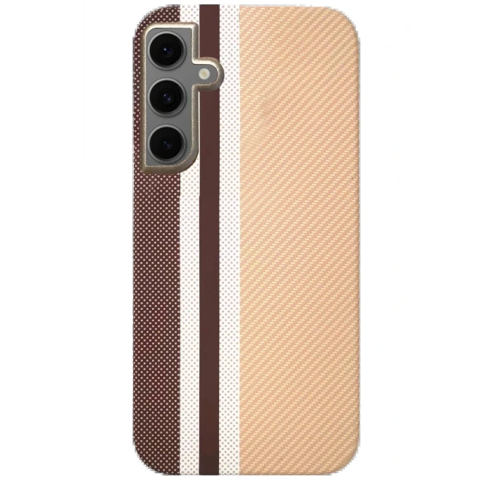 Samsung Galaxy S24 Besa Magsafe Kapak - Krem