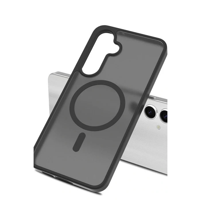 Samsung Galaxy S24 FE Jota Magsafe Kapak - Koyu Yeşil