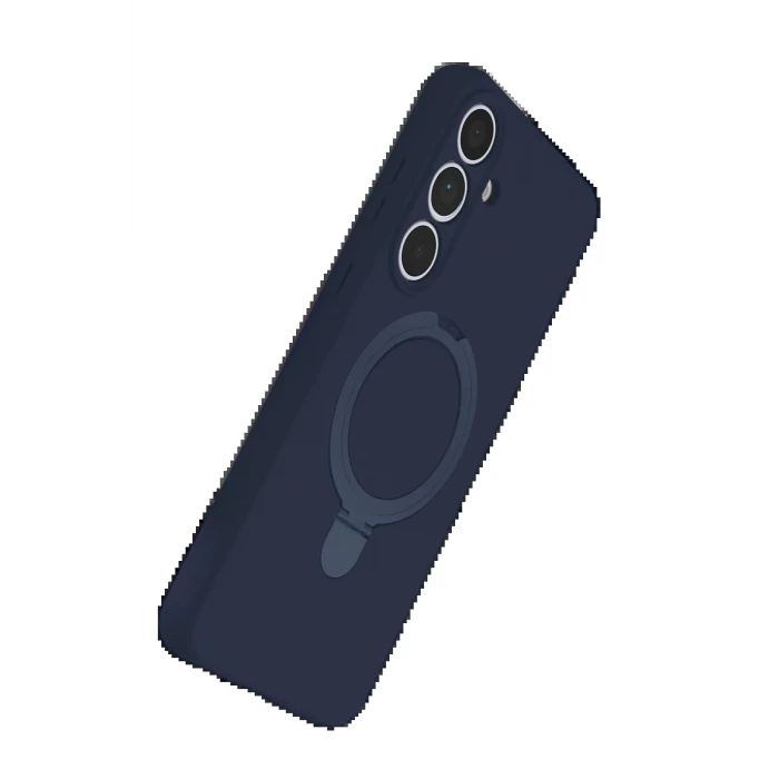 Samsung Galaxy S24 FE Regal Magsafe Standlı Kapak - Lacivert