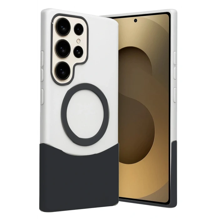 Samsung Galaxy S24 Ultra Velar Magsafe Kapak - Siyah