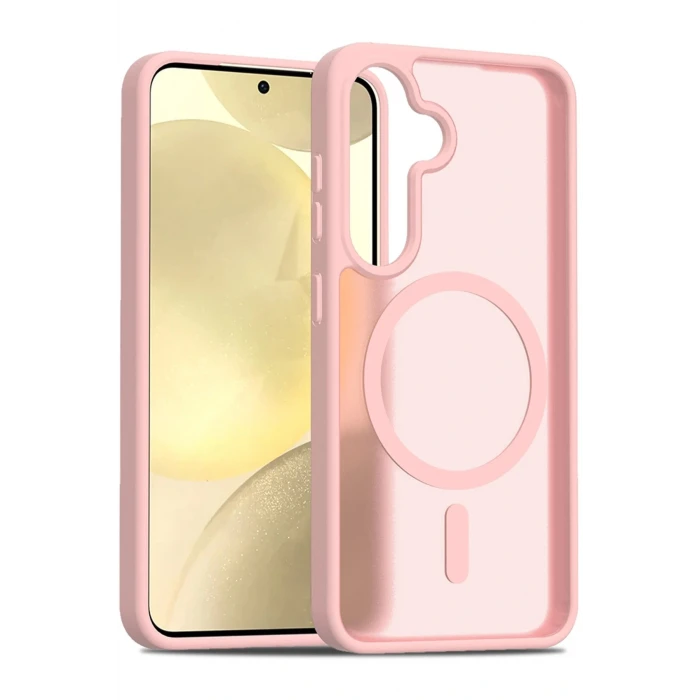 Samsung Galaxy S25 Plus Jota Magsafe Kapak - Pudra