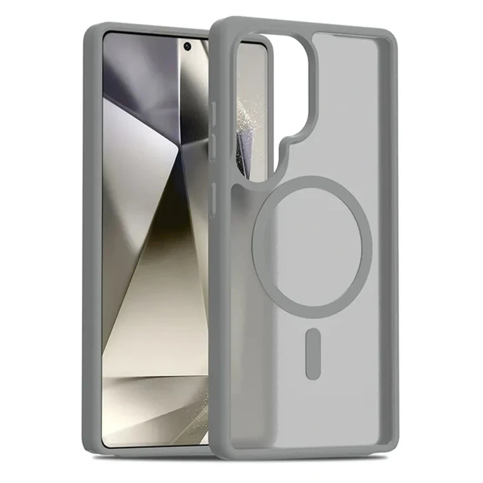 Samsung Galaxy S25 Ultra Jota Magsafe Kapak - Titan Gri