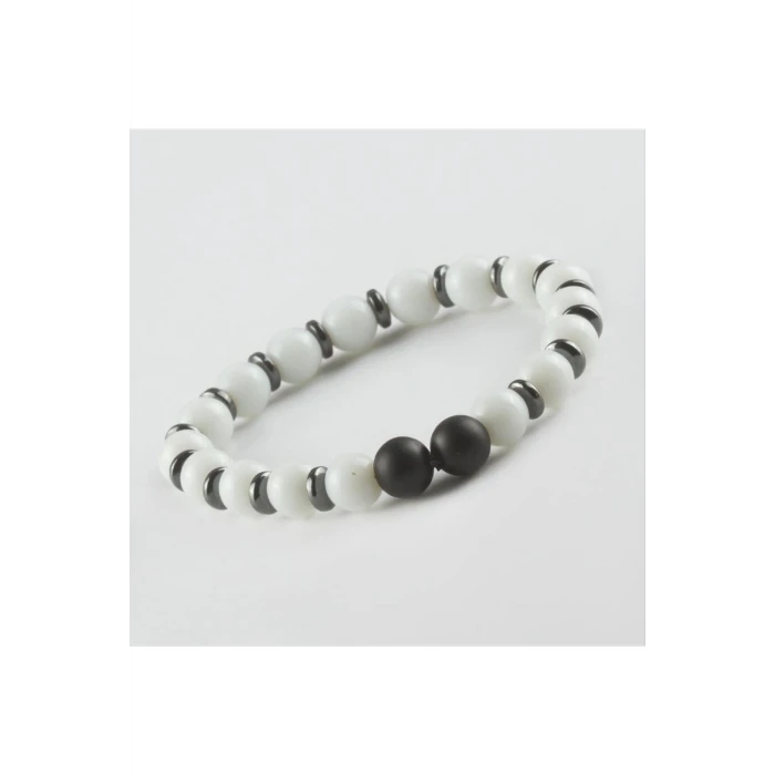 Sedef-Mat Onix Doğaltaş Bileklik