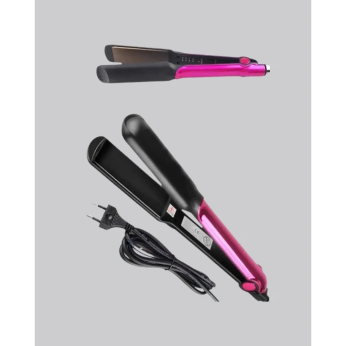 Seramik Plakalı Saç Düzleştirici – Plaka Kilitli Ve Elektriklenme Önleyici