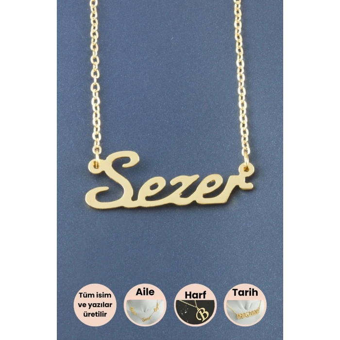 Sezer İsimli Kolye