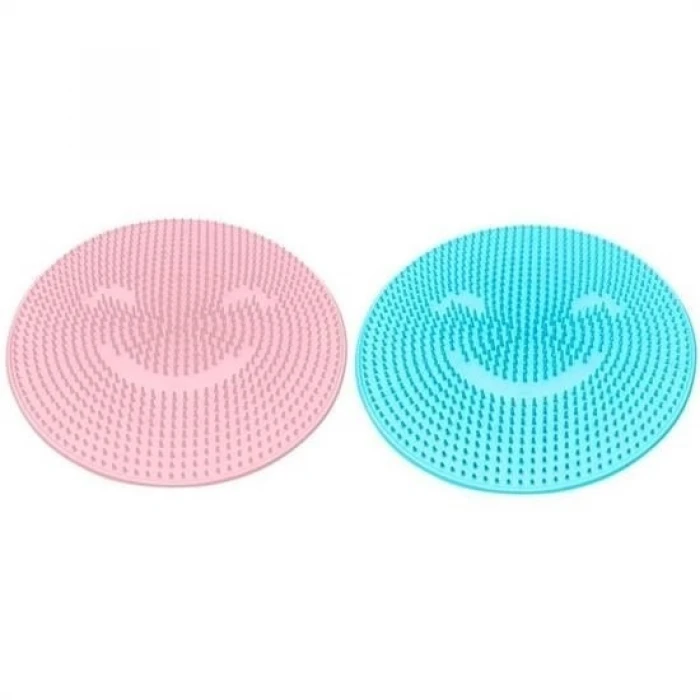 Silikon Fırçalı Banyo Masaj Matı ve  Ayaklar için Topuk Masaj Paspası