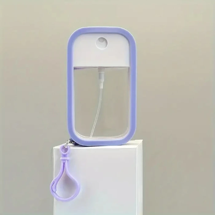 Silikon Kılıflı Anahtarlıklı Sprey Şişesi