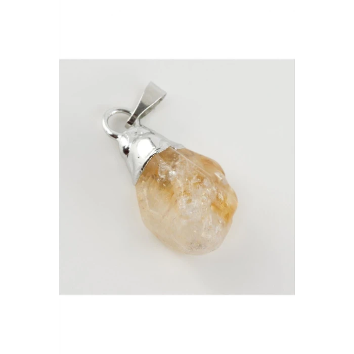 Sitrin Doğaltaş Kolye Ucu