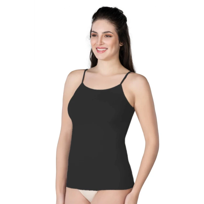 SİYAH   1410 Modal Cotton İnce Askılı Atlet
