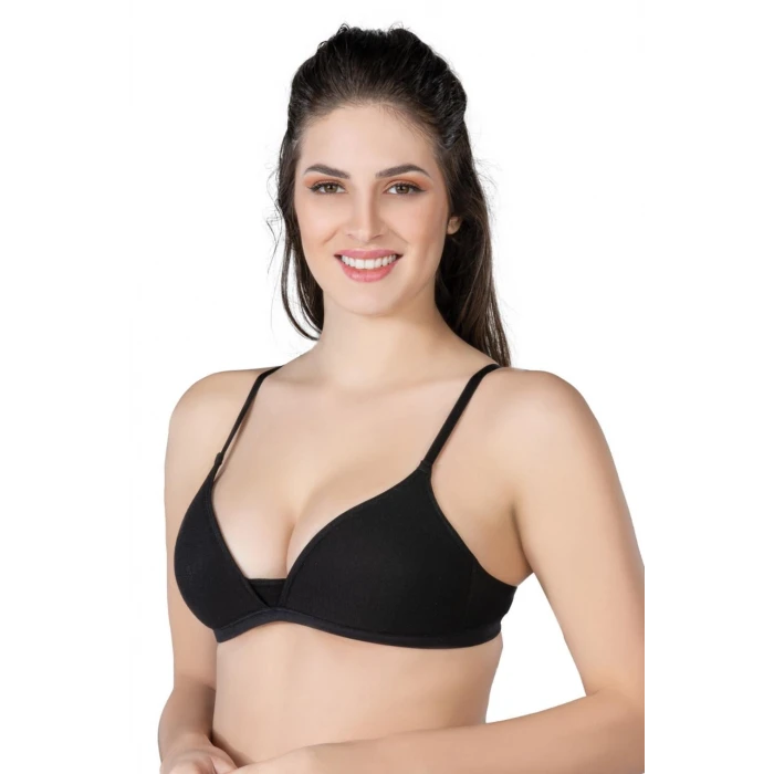 SİYAH   1417 Modal Cotton Kaplı Sütyen