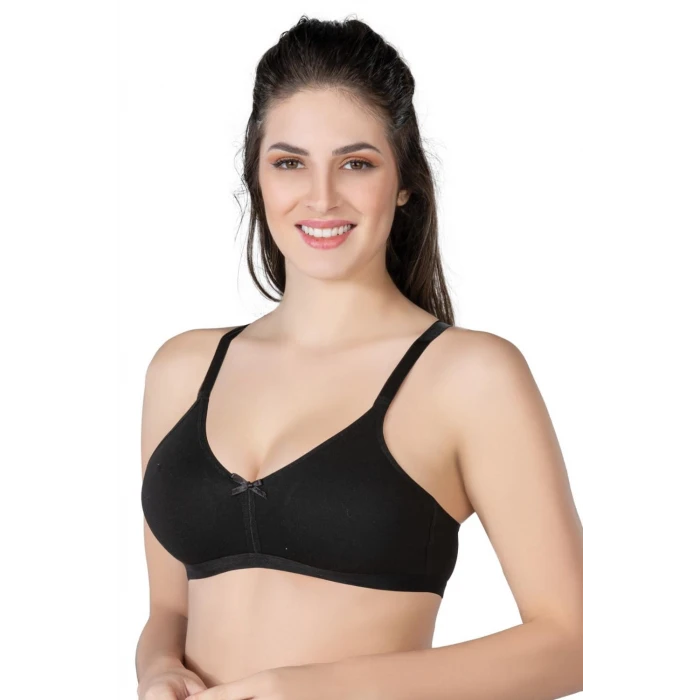 SİYAH   1420 Modal Cotton Sütyen