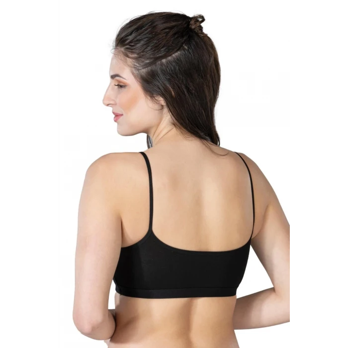 SİYAH   1425 Modal Cotton Pedli Büstiyer