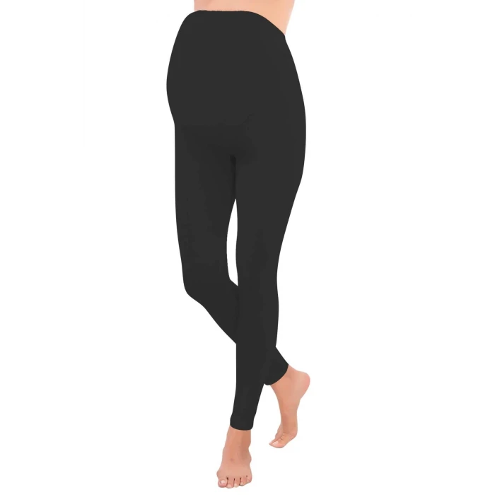 SİYAH   1433 Modal Cotton Hamile Tayt