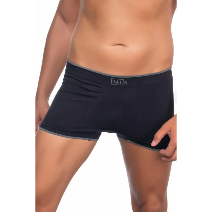 SİYAH   2103 Soft Erkek Boxer