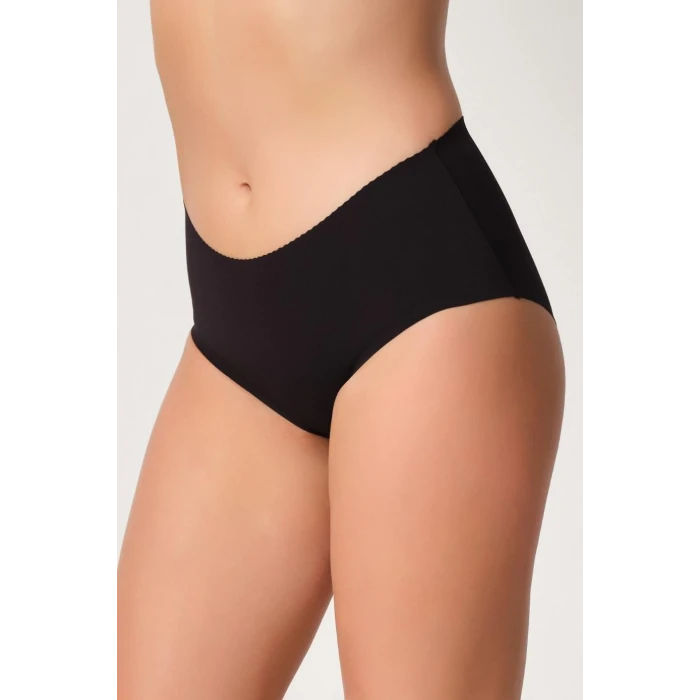 SİYAH   2702 Mama Lazer Slip Korse