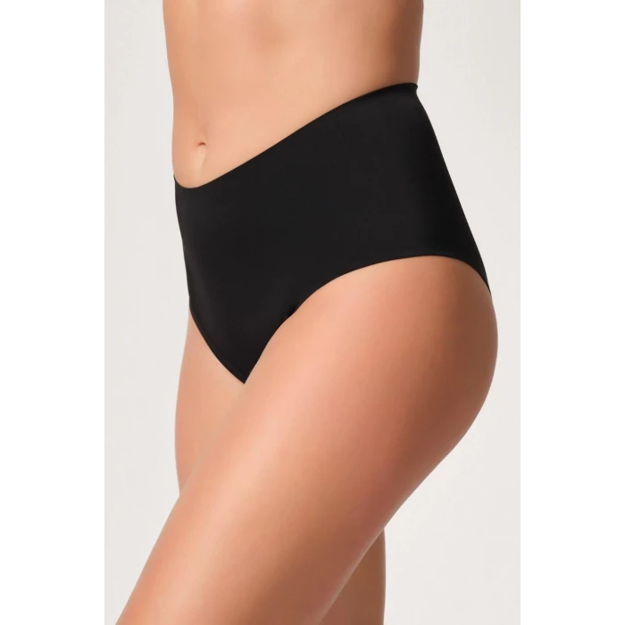 SİYAH   2804 Yapıştırma Lazer Brezilya Slip
