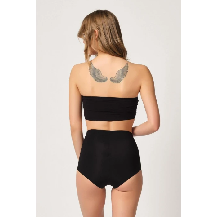 SİYAH   2819 Slip Double Karın Toparlayıcı Lazer Korse