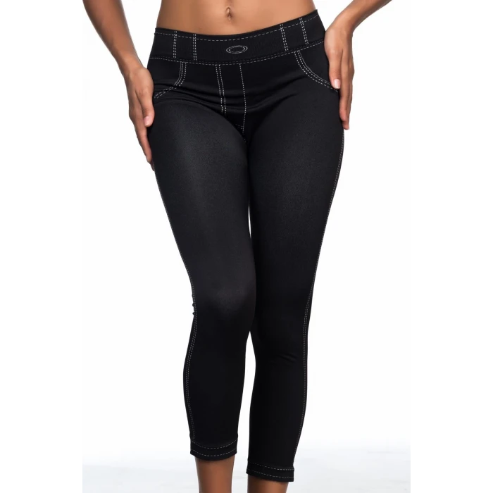SİYAH   3801 Soft Kot Tayt