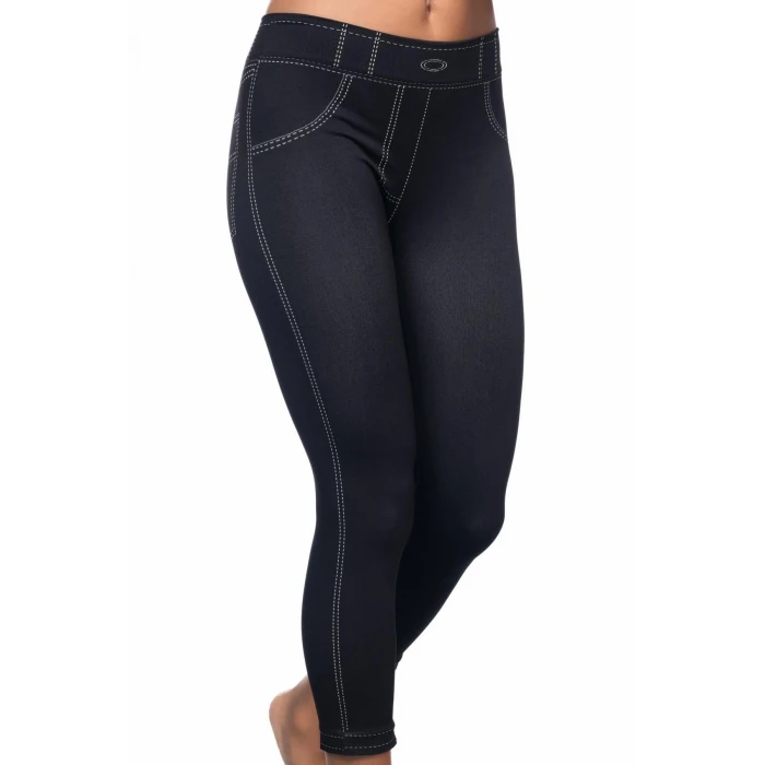 SİYAH   3801 Soft Kot Tayt