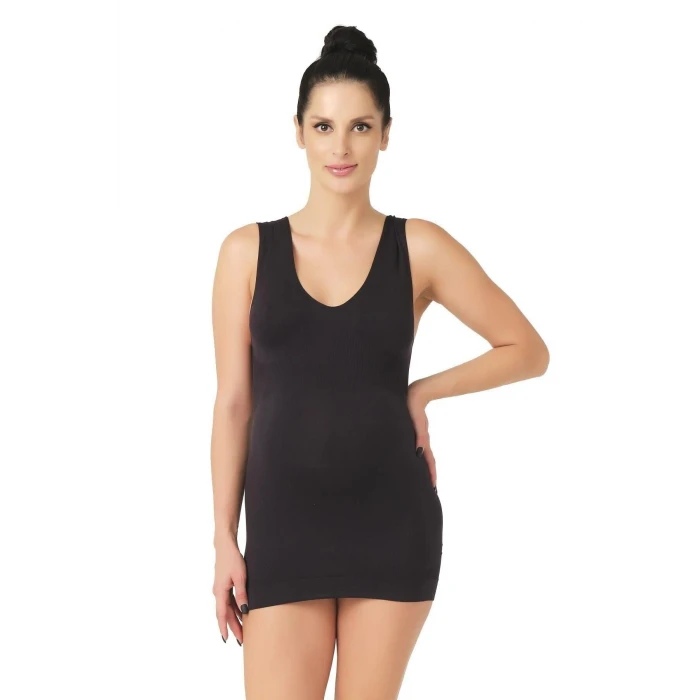 SİYAH   5200 Seamless Soft Hamile Atlet
