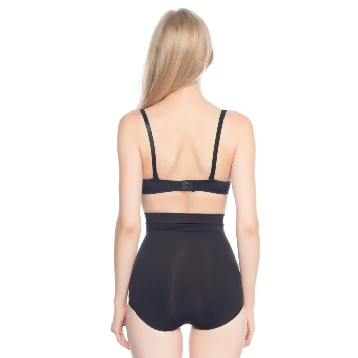 SİYAH   7024 Yüksek Bel Slip Korse
