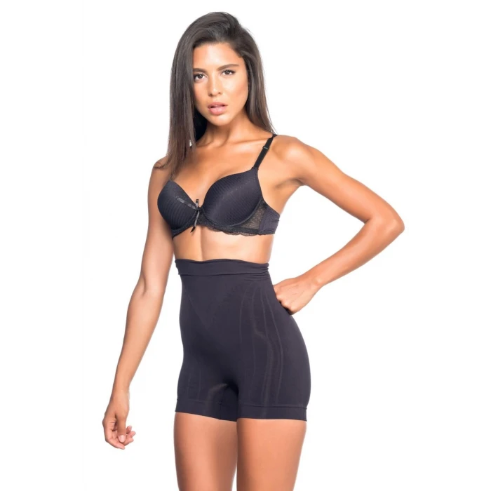 SİYAH   7027 Düşük Bel Boxer Korse