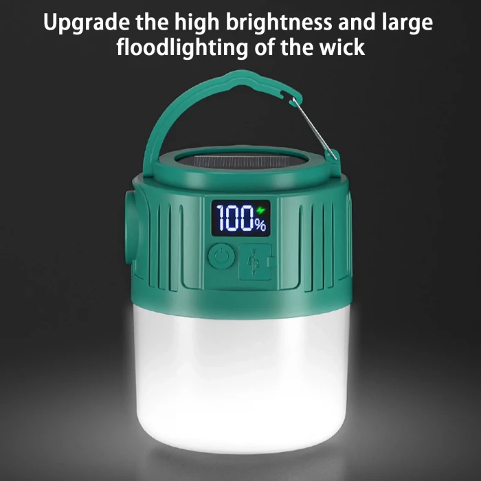 Solar Led Kamp Lambası