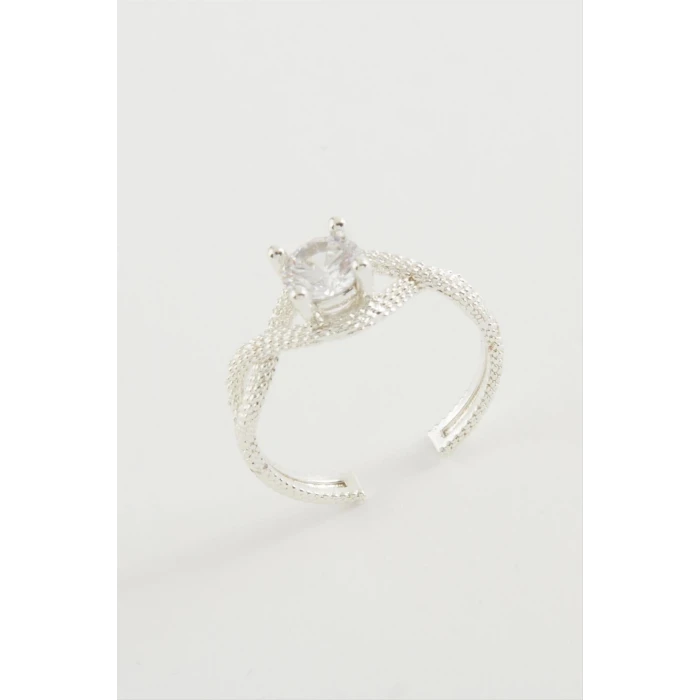 Sonsuzluk Tek Taşlı Yüzük