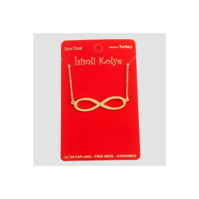 Sonsuzluk Uçlu Kolye