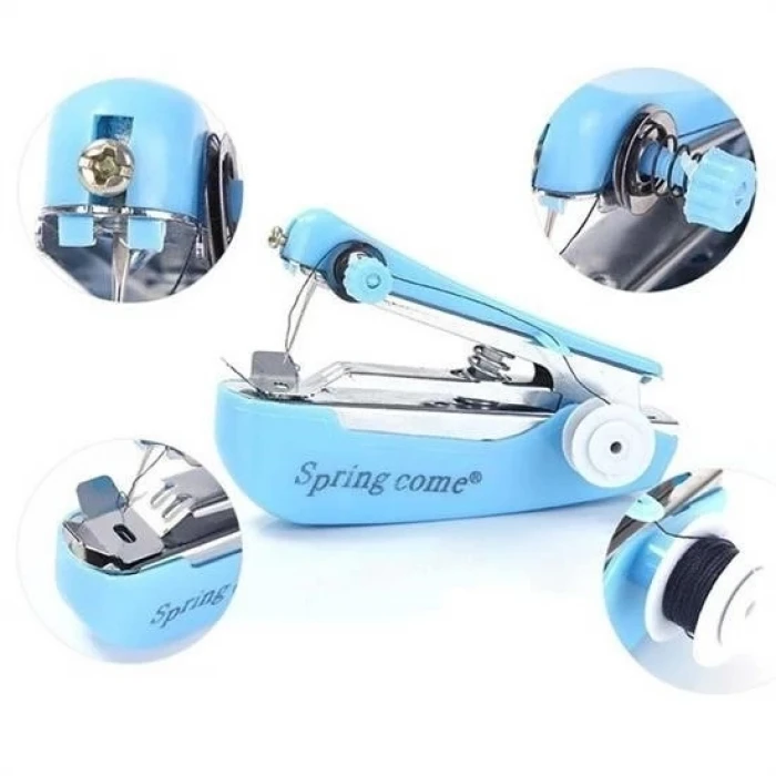 Spring Come Mini Kolay Seyehat Ve Ev Tipi El Dikiş Dikme Makinası