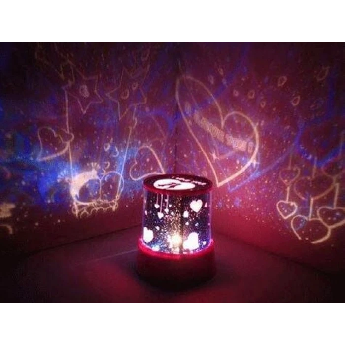 Star Love Projeksiyonlu Gece Lambası
