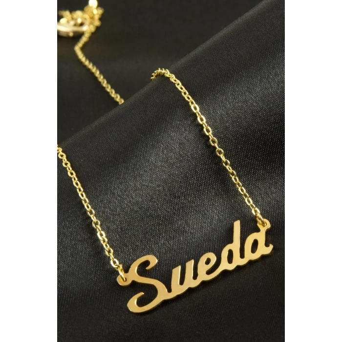Sueda İsimli Kolye (Kişiye Özel)