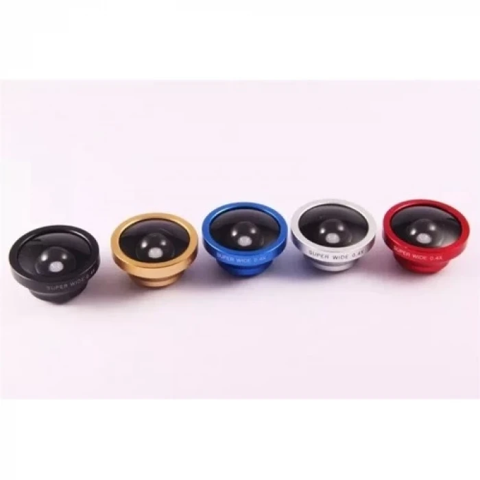 Süper Geniş Açı özçekim Kamera Lens Iphone 5/5 S/6/6 Artı Samsung Galaxy Not 3, 5
