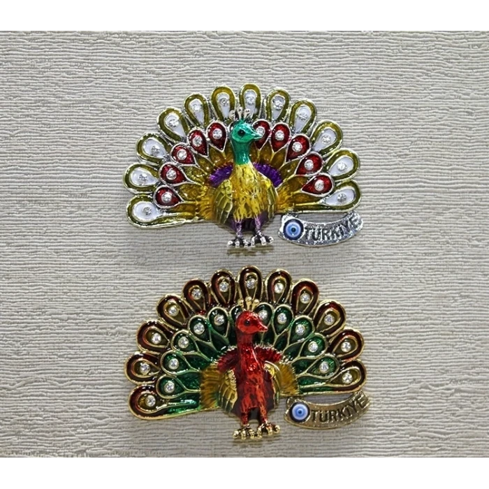 Swaroski Tavuskuşu Magnet Alk3852