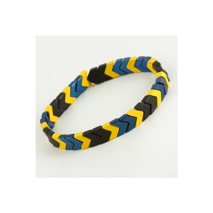 Taraftar Çavuş Hematit Doğaltaş Bileklik