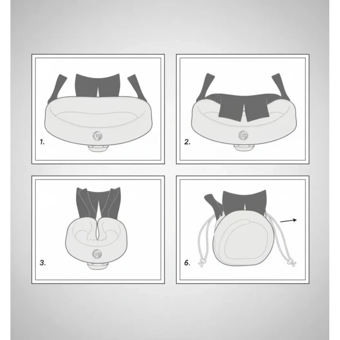 Taşınabilir Portatif Bebek Yatağı,sırt Çantasına Dönüşebilen Portatif Bebek Beşiği (gri)