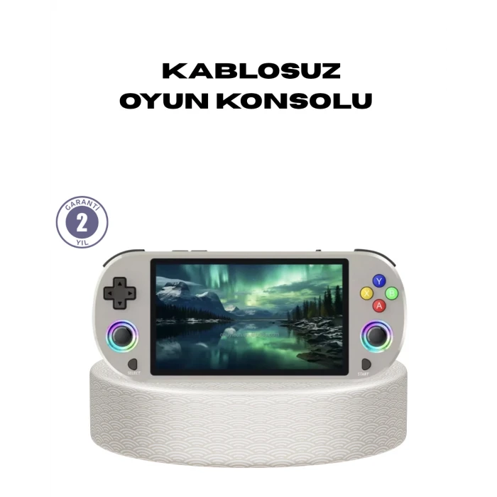 Taşınabilir Retro Oyun Konsolu – 5 İnç IPS Ekranlı, 3000 mAh Şarjlı, HD Destekli
