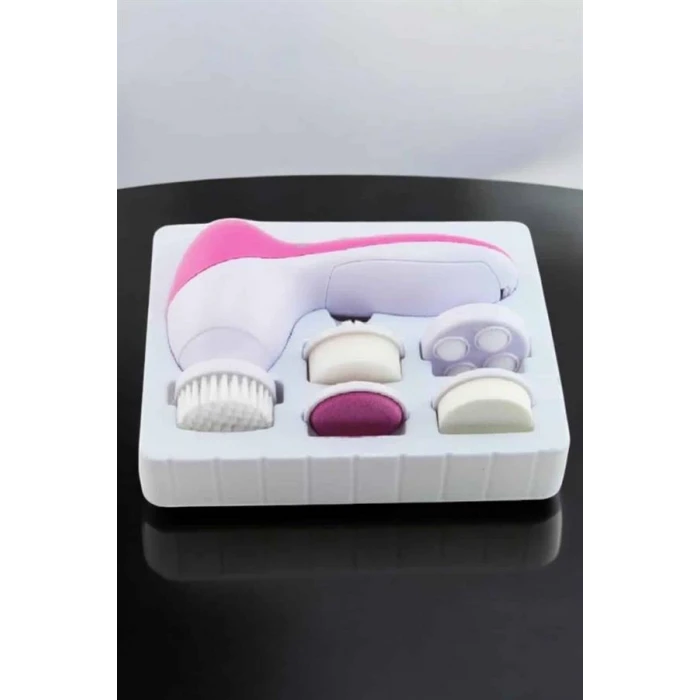 Taşınabilir Yüz Temizleme Cihazı Masaj, Peeling, Temizlik 5 Başlıklı