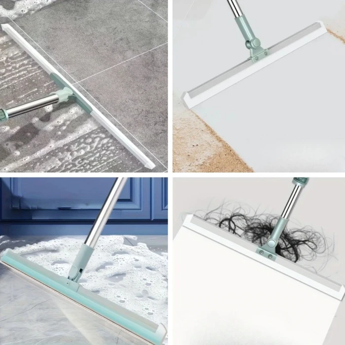 Teleskopik Oynar Başlıklı Cam,Zemin Silme Aparatı Çekçek (4887)