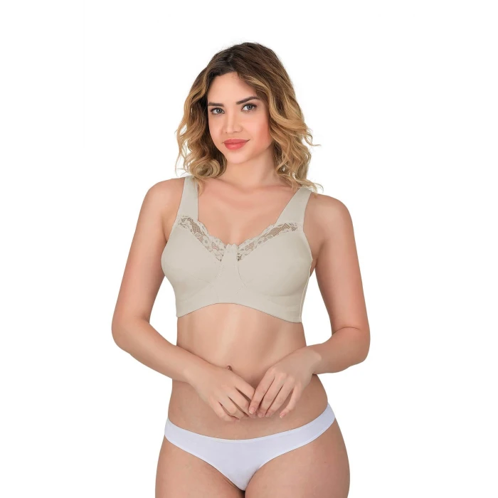 TEN   181 B Dantelli Toparlayıcı Cotton Sütyen
