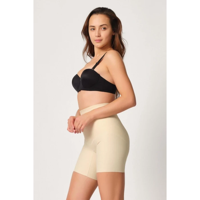 TEN   2816 Yüksek Bel Boxer Lazer Korse