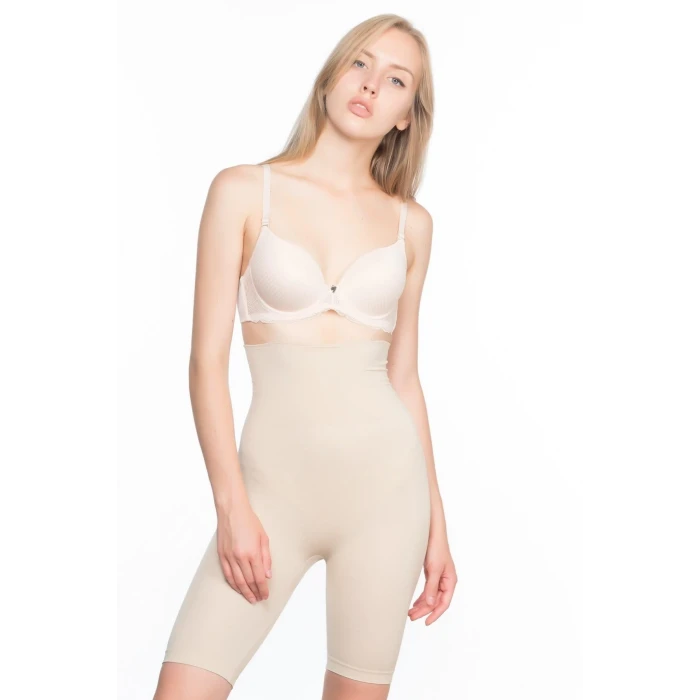 TEN   3200 Pantolon Altı Soft Double Boxer Korse