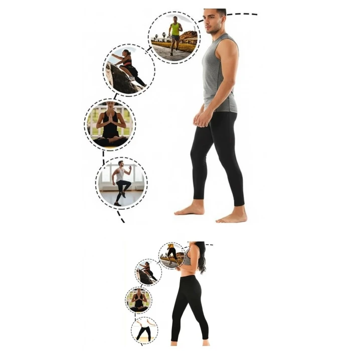 Termal Sauna Erkek Unisex Atlet ( S ) Neotex Terletme Atleti